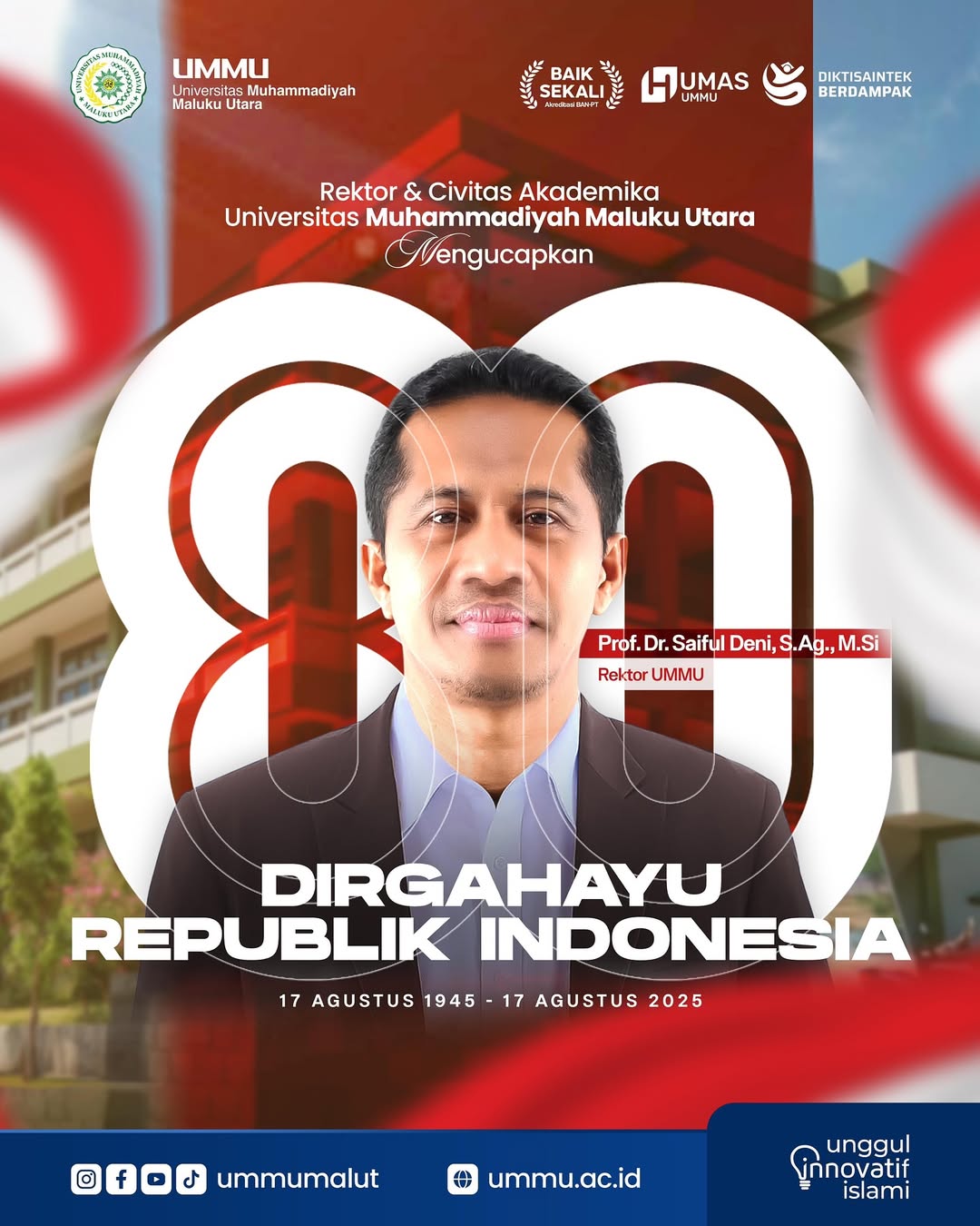 Dirgahayu Republik Indonesia 80