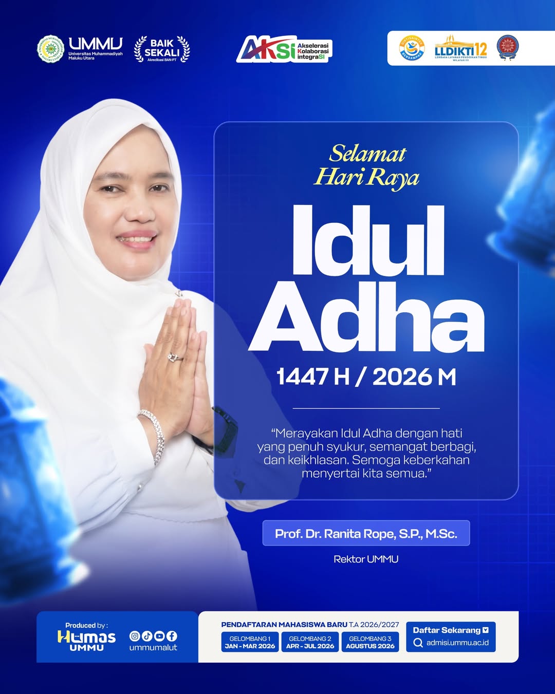 Selamat Hari Raya Idul Adha 1447 H / 2026 M